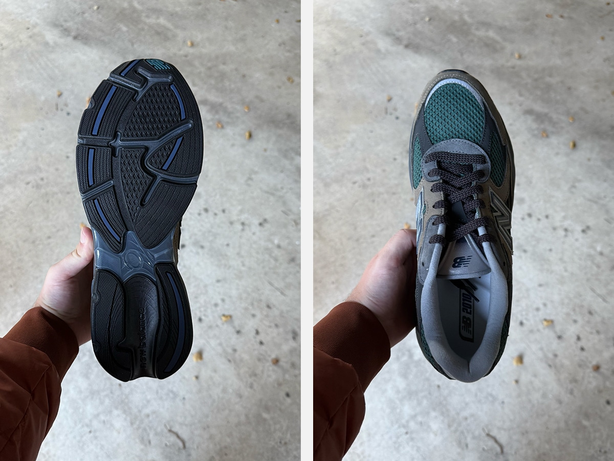 New balance abzorb 2010 top down and bottom up