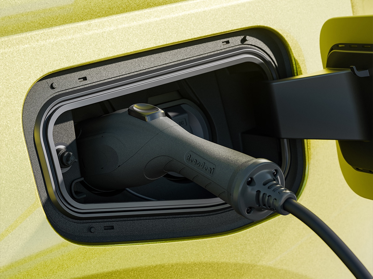 Nissan frontier pro plug in hybrid charging port