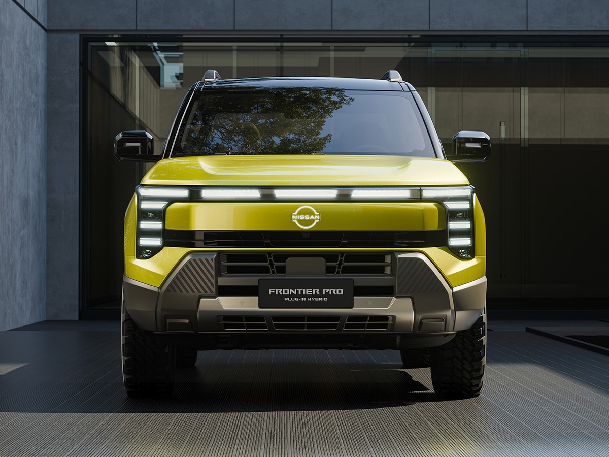 Nissan frontier pro plug in hybrid front end