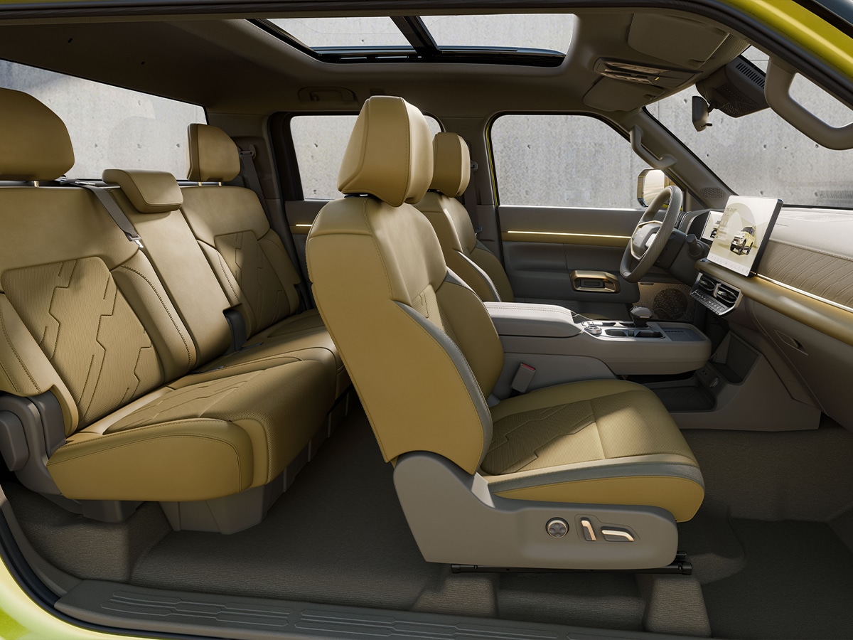Nissan frontier pro plug in hybrid interior seats
