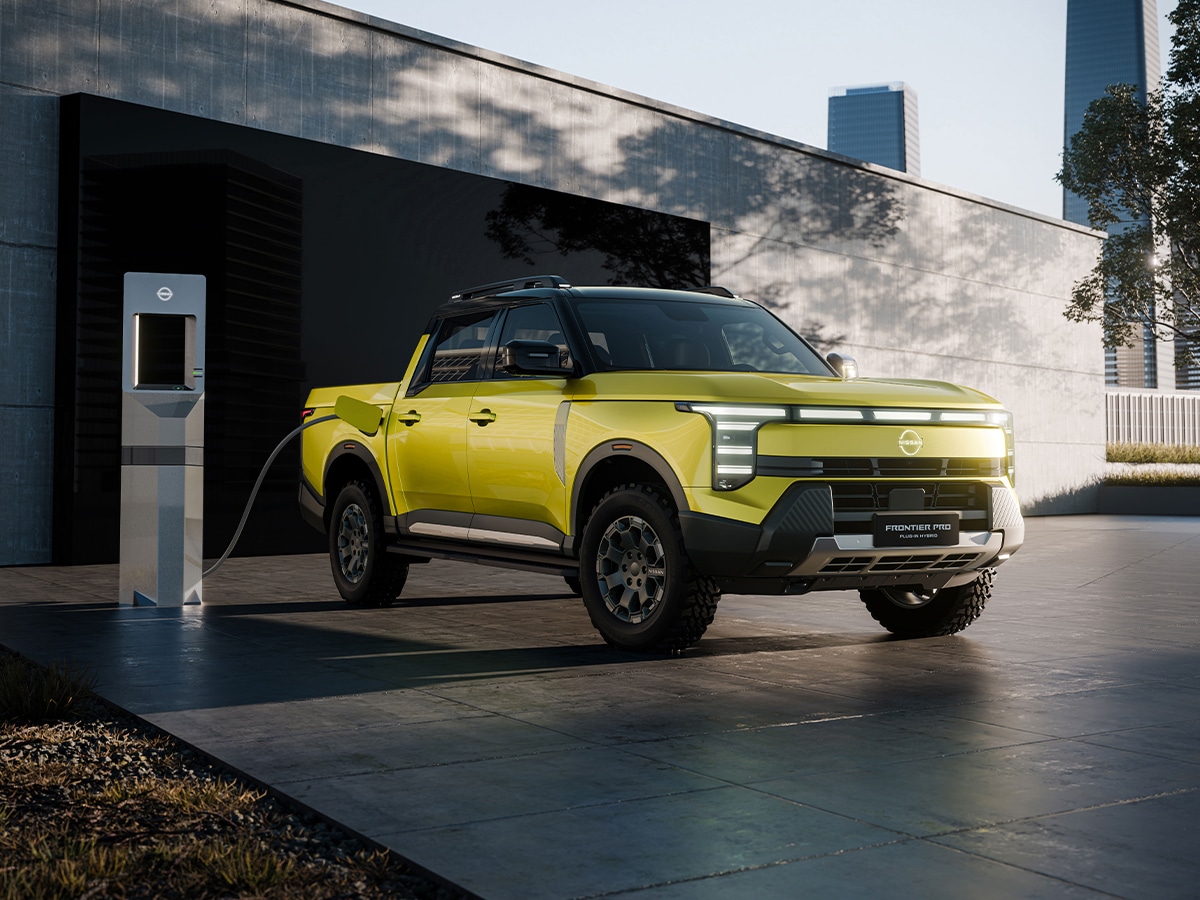 Nissan frontier pro plug in hybrid on charge