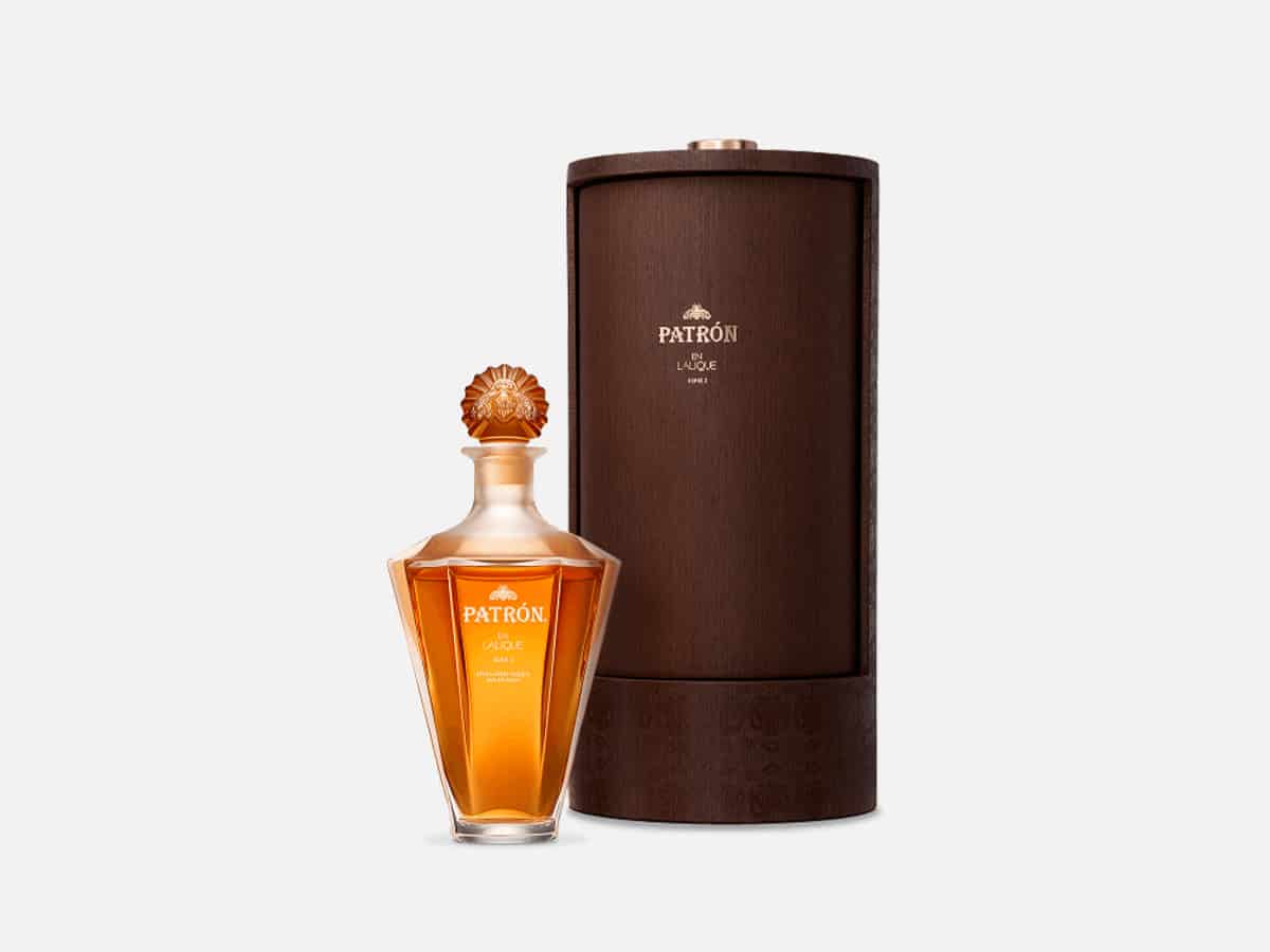 Patrón en lalique serie 2 extra añejo