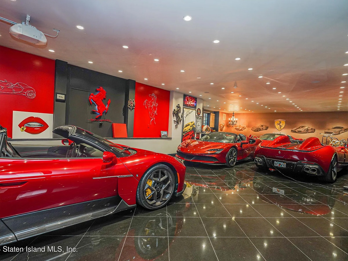 Paul castellano mega mansion garage 2