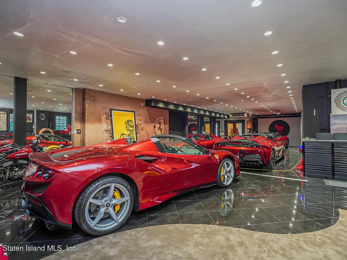 Paul castellano mega mansion garage 3
