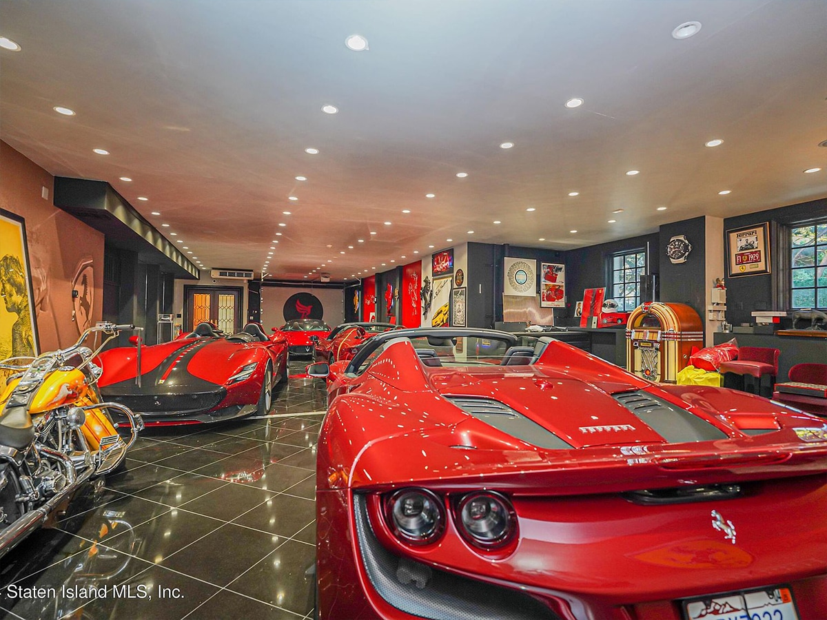 Paul castellano mega mansion garage