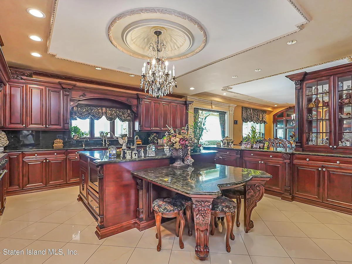 Paul castellano mega mansion kitchen 2