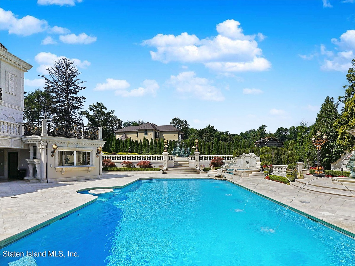 Paul castellano mega mansion pool 2