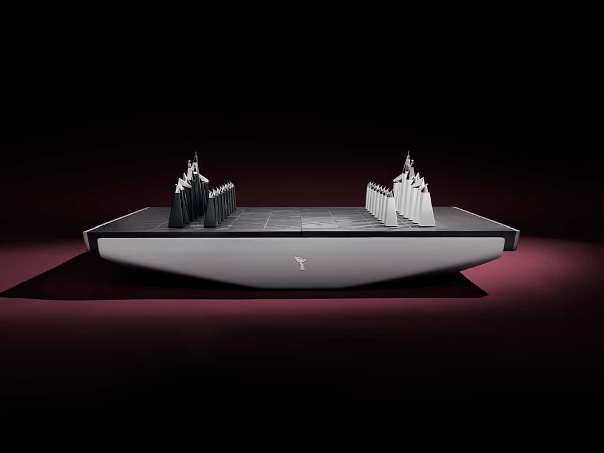 Rolls royce chess set
