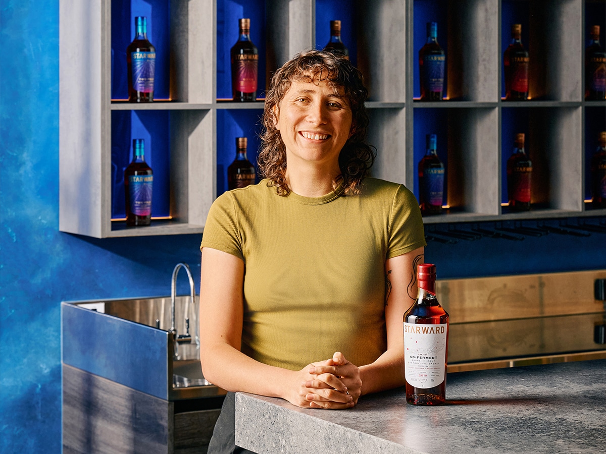 Starward head distiller and blender Carlie Dyer | Image: Supplied