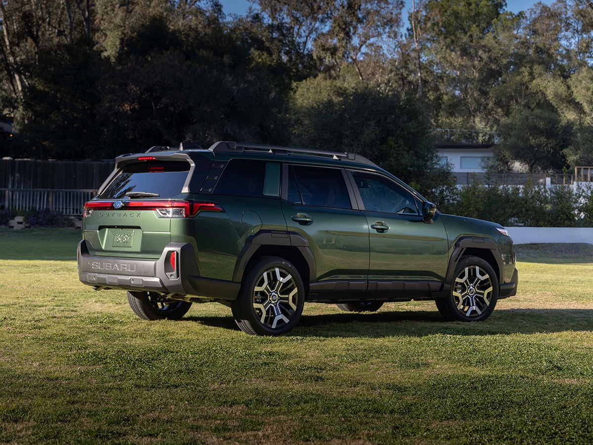 Subaru outback rear three quarter