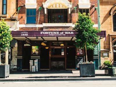 Sydney's 200-Year-Old Pub, Fortune of War, is Reopening With a Bistro 1828 and Hotel