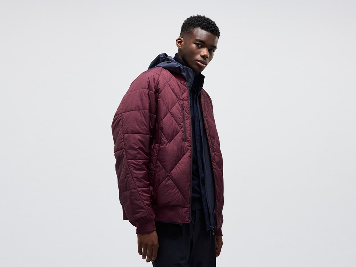 UNIQLO X White Mountaineering Recycled Hybrid Down Jacket is UNIQLO X White Mountaineering Recycled Hybrid Down Jacket is