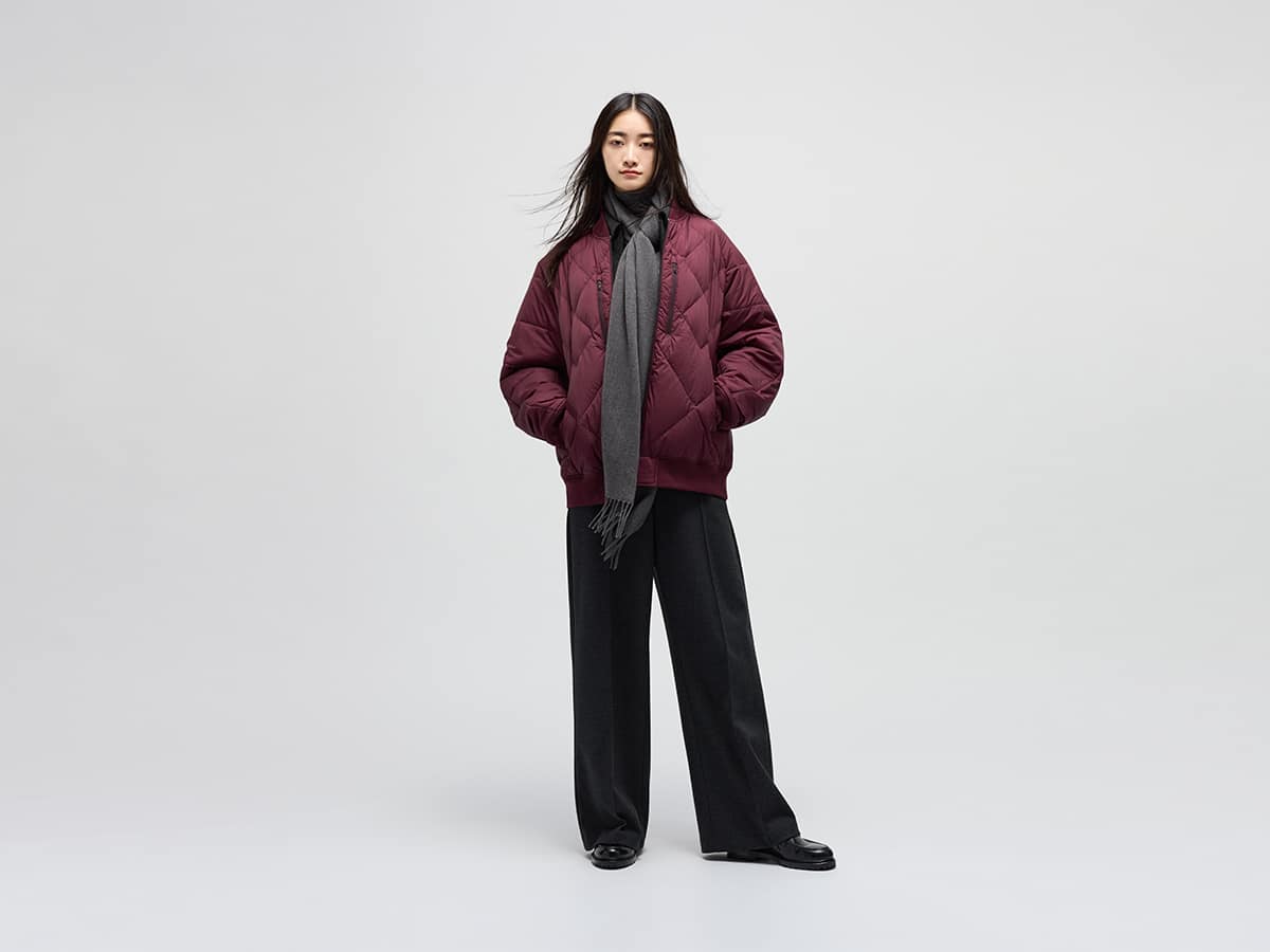 Uniqlo x white mountaineering in red