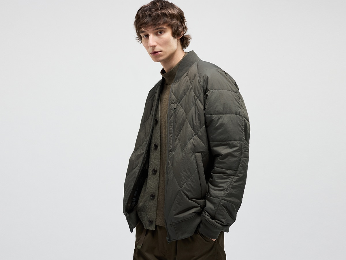 Uniqlo x white mountaineering puffer