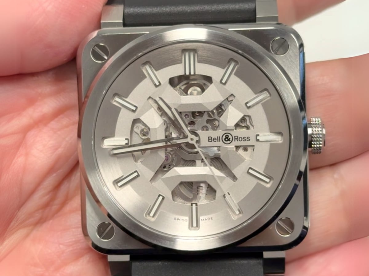 BR-03 Skeleton Grey Steel