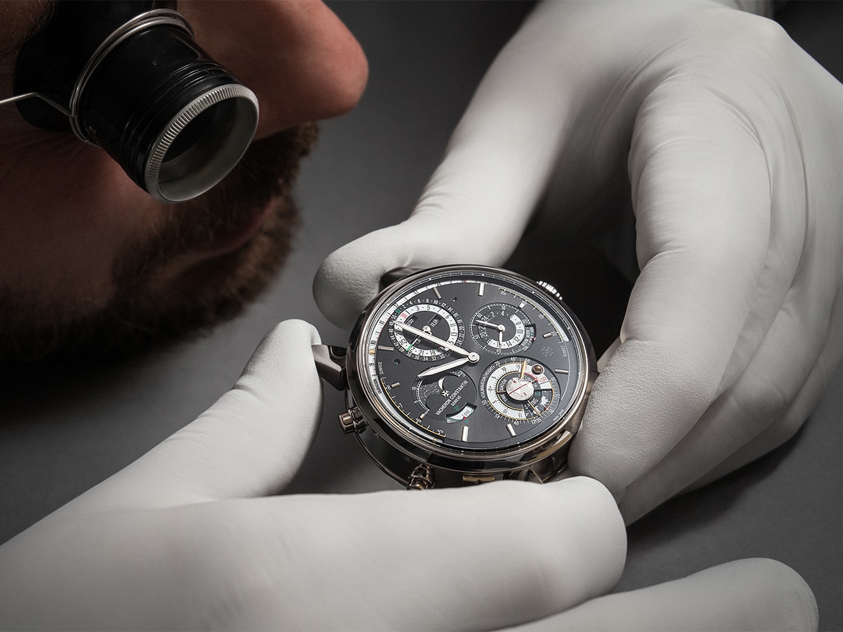 Vacheron constantin les cabinotiers solaria ultra grand complication dial