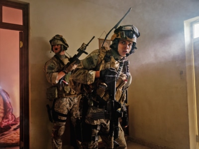 INTERVIEW: Joesph Quinn, D'Pharaoh Woon-A-Tai on the Brotherhood of 'Warfare'