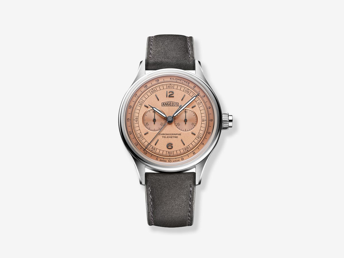 Angelus Chronographe Télémètre | Image: Angelus