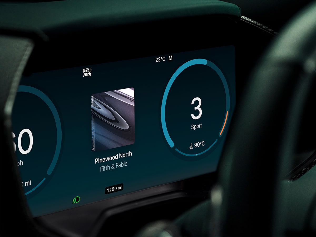 Apple carplay ultra drivers display 4