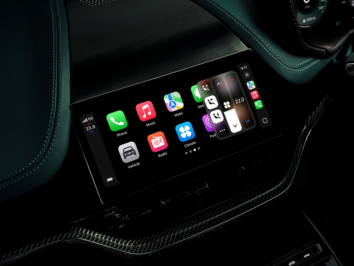 Apple carplay ultra main screen