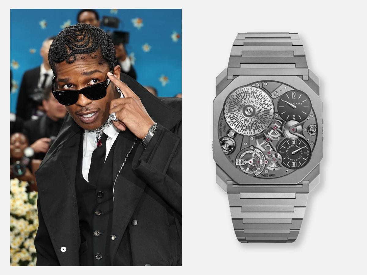 A$AP Rocky - Bulgari Octo Finissimo Ultra COSC | Image: Getty Images