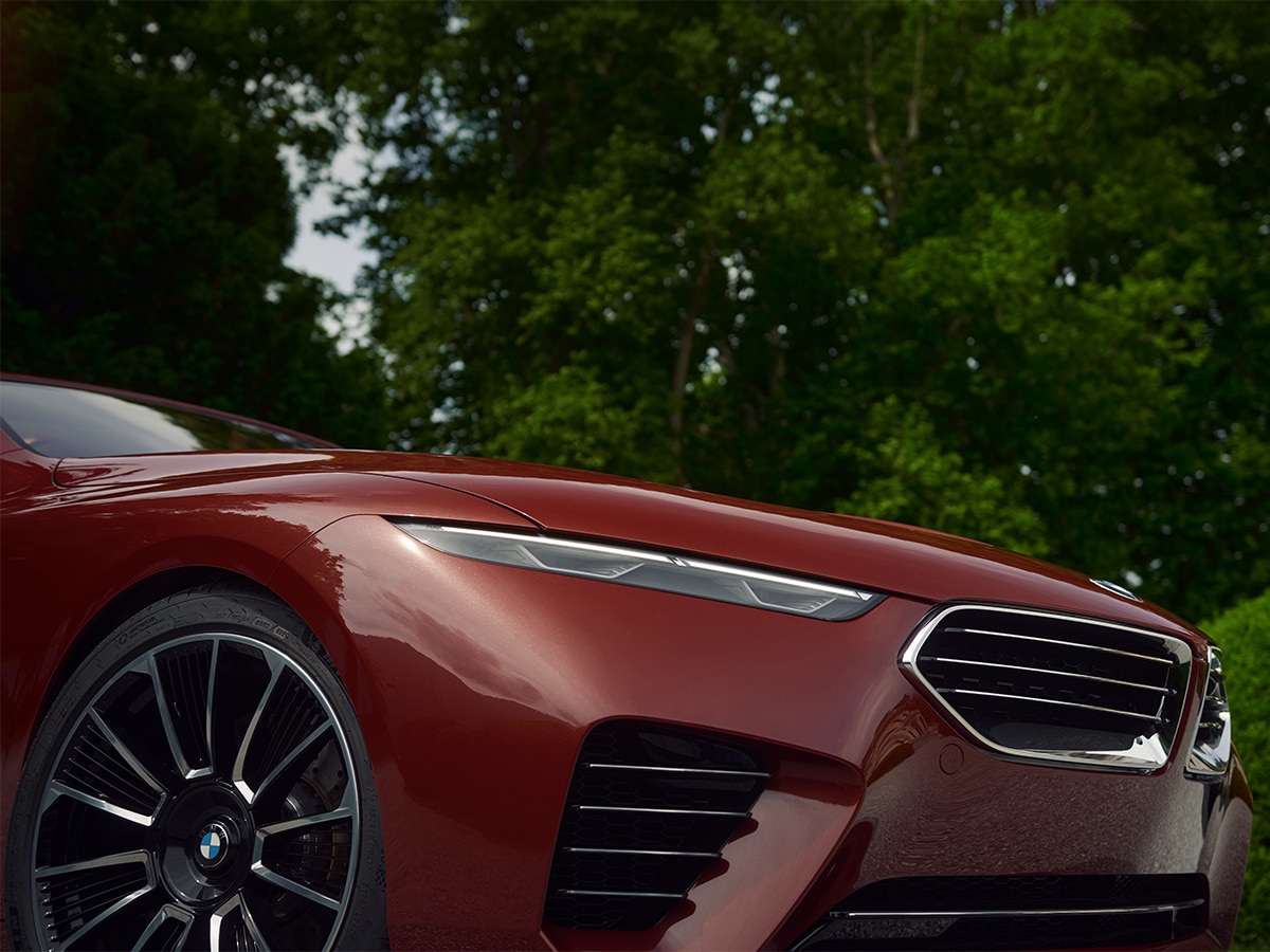 Bmw concept speedtop front end up close
