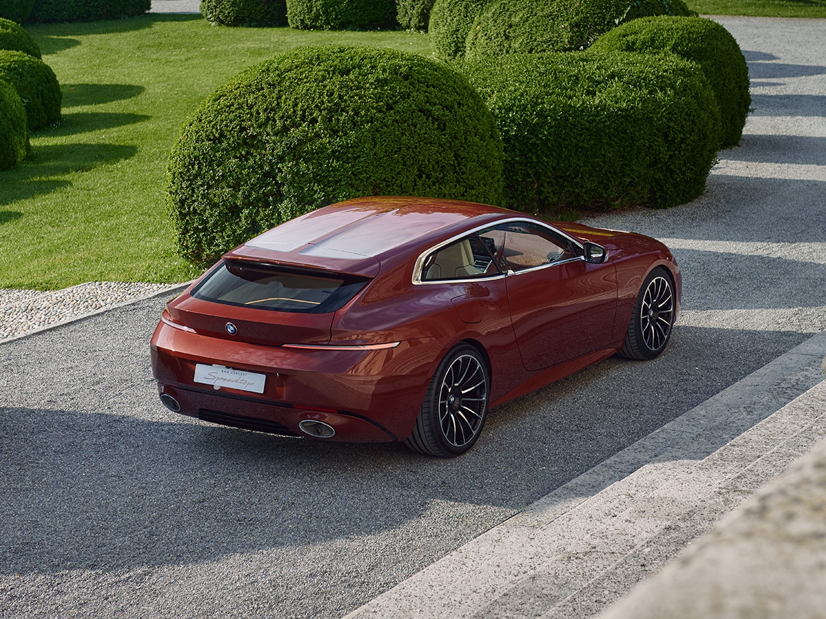 Bmw concept speedtop rear three quarter