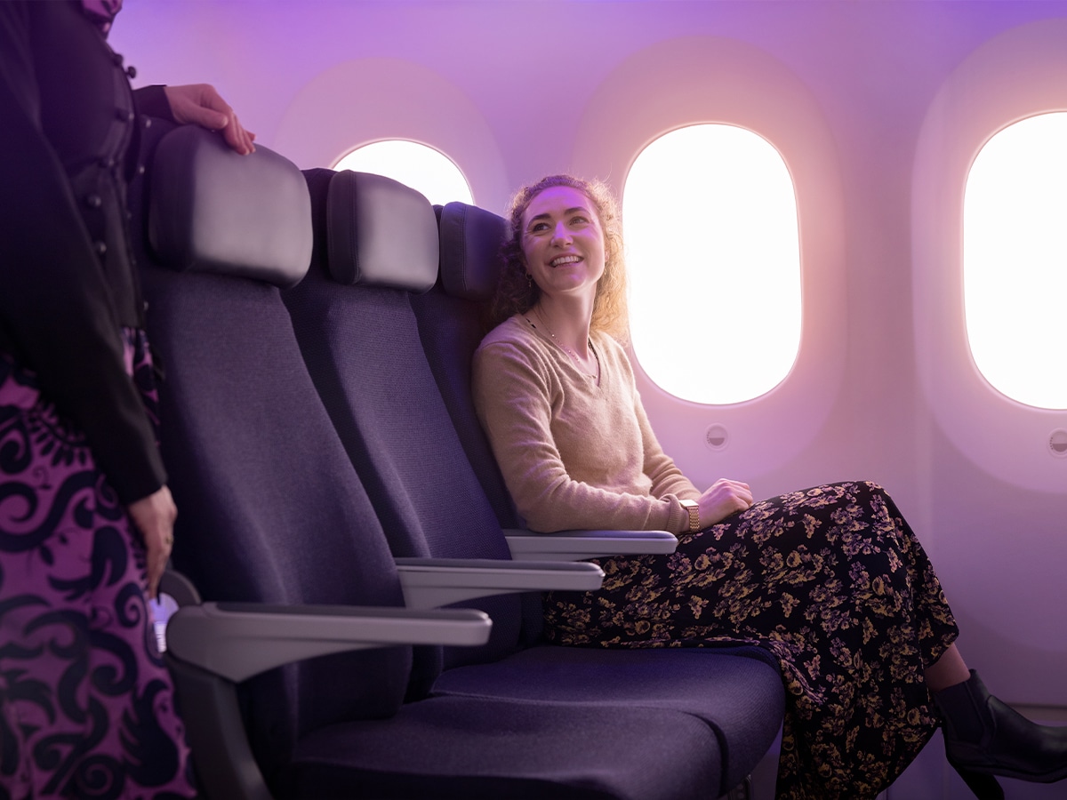 Air New Zealand Dreamliner Economy Cabin Class | Image: Supplied