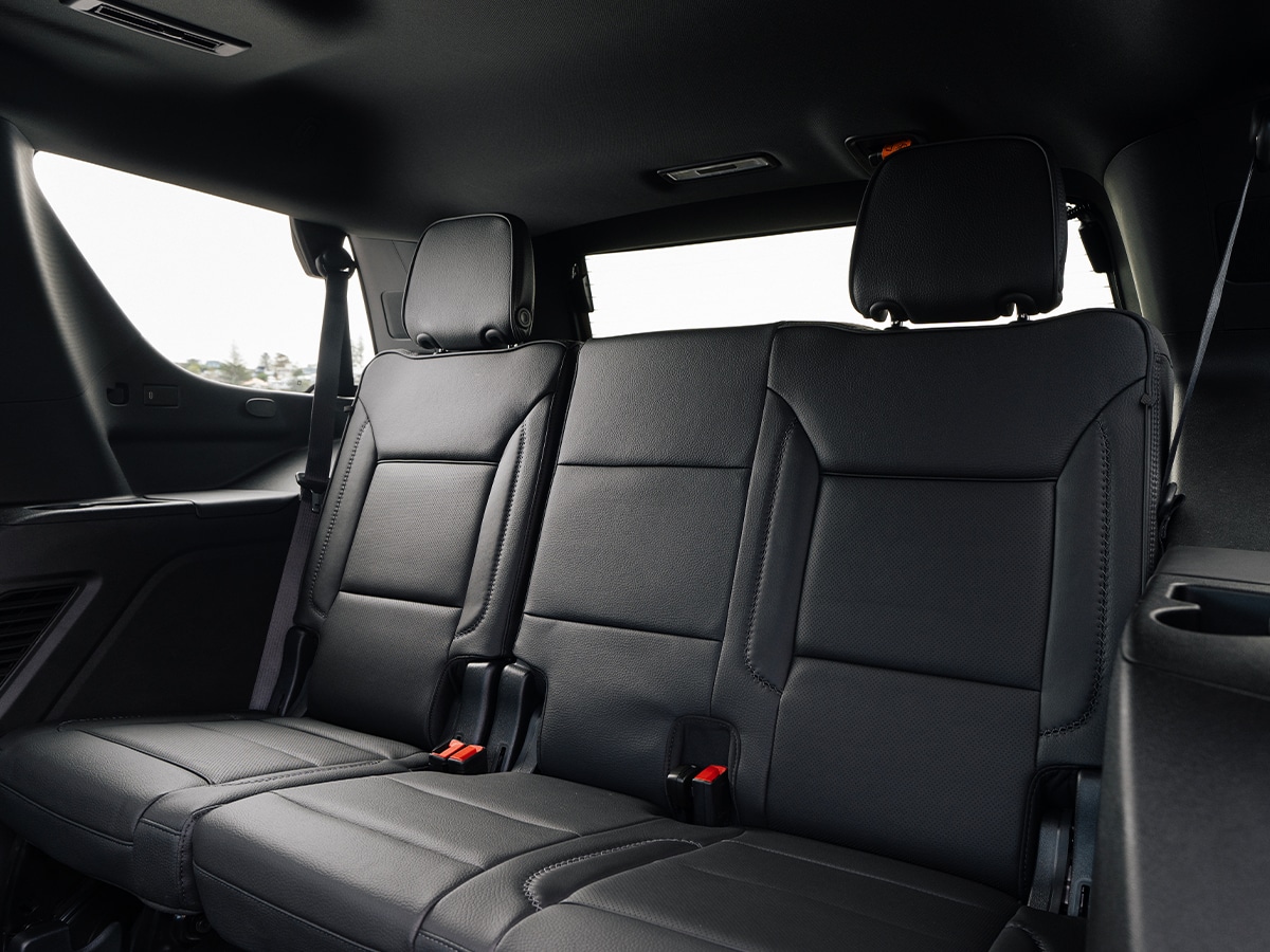 Gmc yukon denali third row