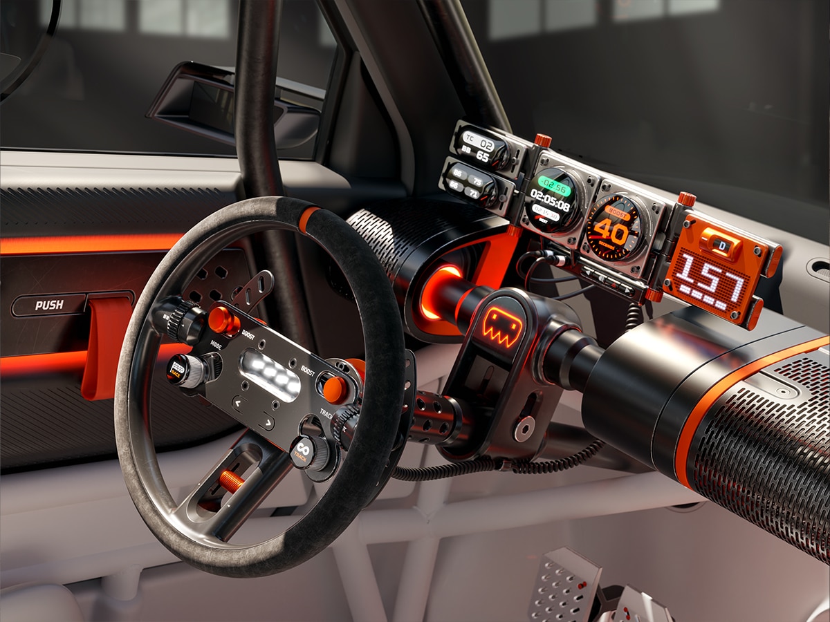 Hyundai INSTEROID Concept Car Interior - Man of Many