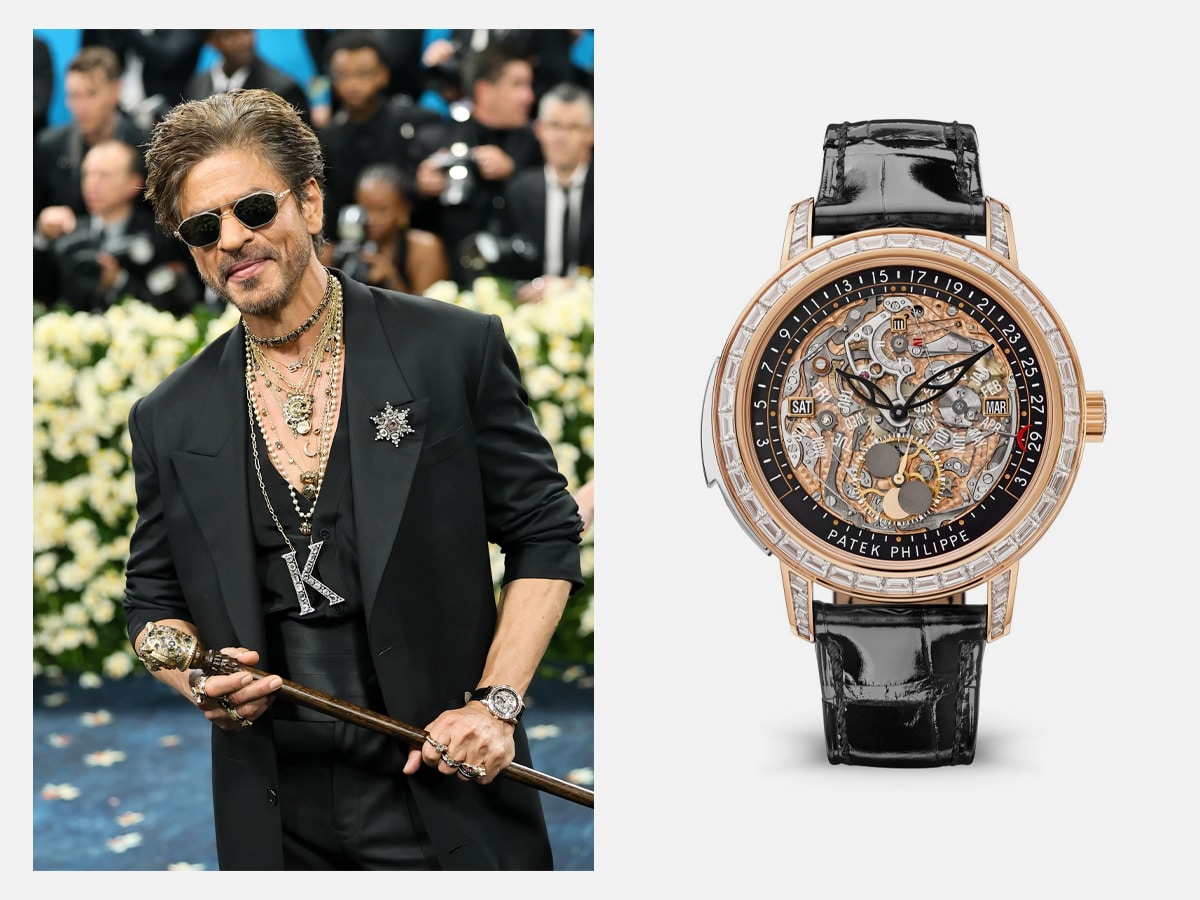 Shah Rukh Khan - Patek Philippe Minute Repeater Perpetual Calendar Ref. 5304/301R | Image: Getty Images