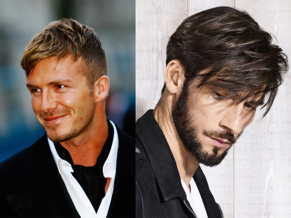 Big Forehead Hairstyles for Men - Side Fringe
