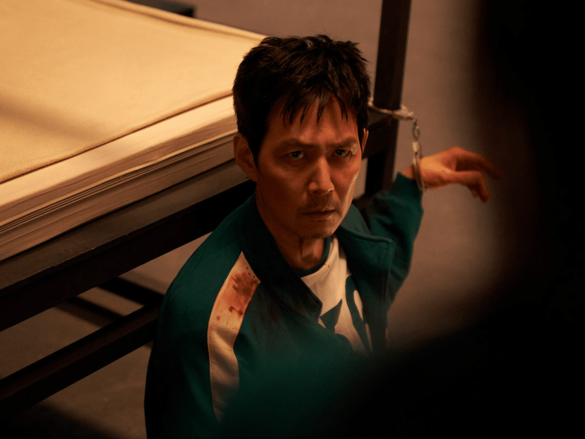 Lee Jung-jae as Gi-hun in 'Squid Game'