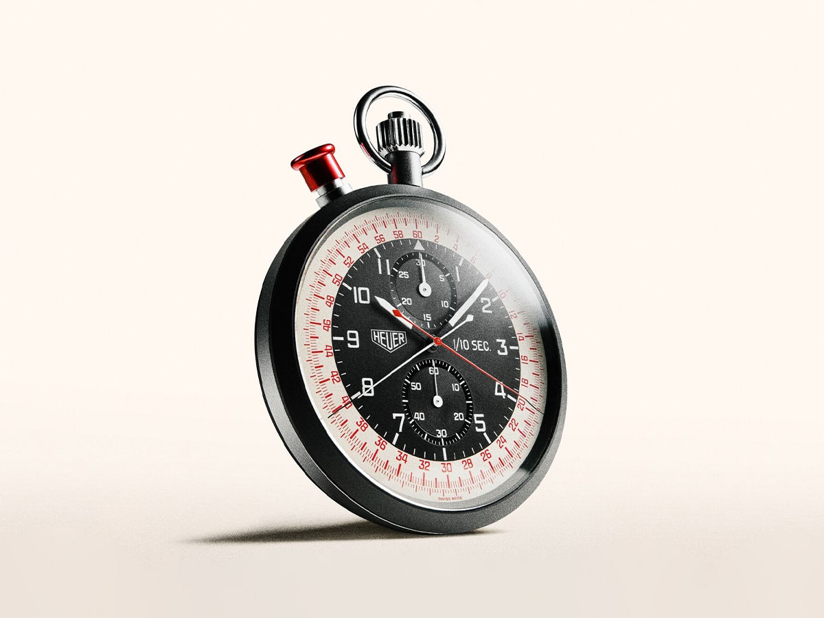 TAG Heuer Monaco Chronograph Stopwatch | Image: TAG Heuer
