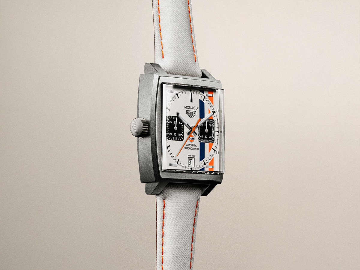TAG Heuer Monaco Chronograph x Gulf | Image: TAG Heuer