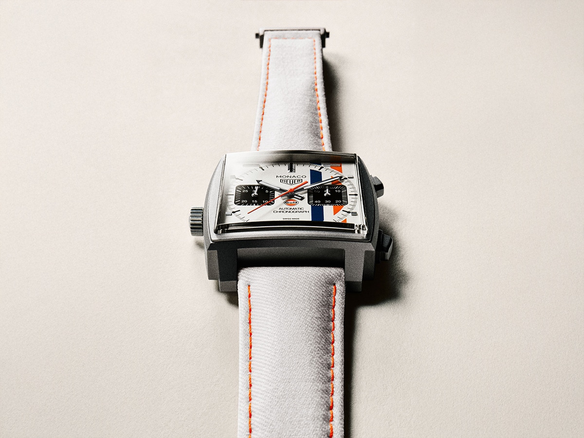 TAG Heuer Monaco Chronograph x Gulf | Image: TAG Heuer