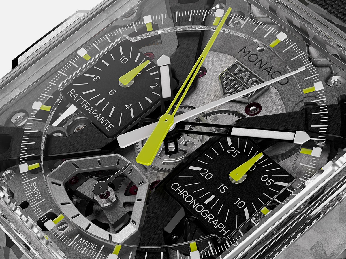 TAG Heuer Monaco Split-Seconds Chronograph | Image: TAG Heuer