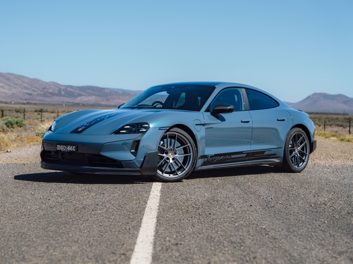 Taycan turbo gt in australia