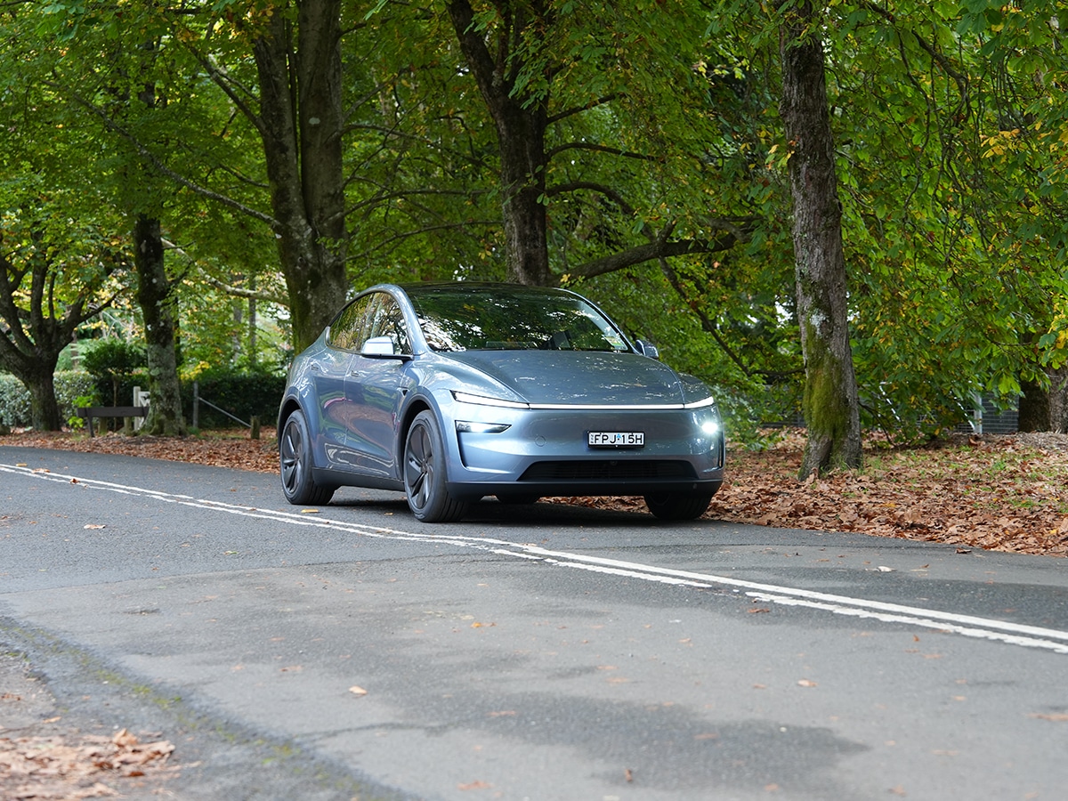 Tesla model y review on road drive 3