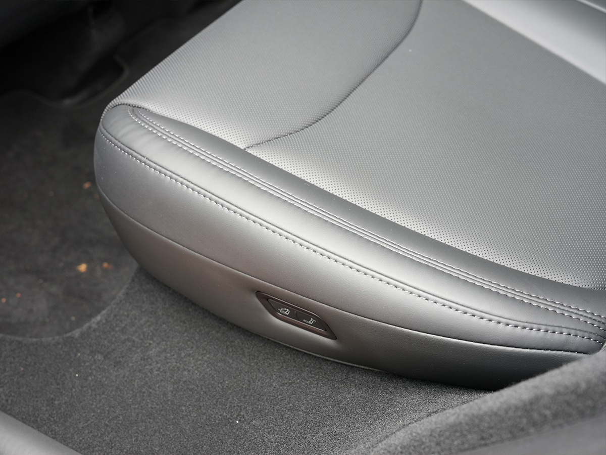 Tesla model y review rear seat adjustment