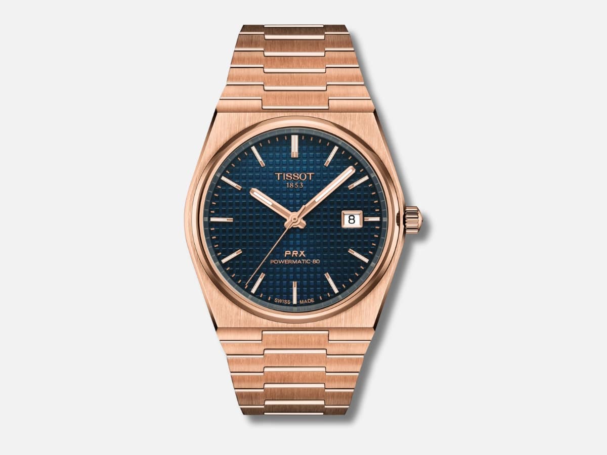 Tissot prx powermatic 80 40 mm rose gold pvd