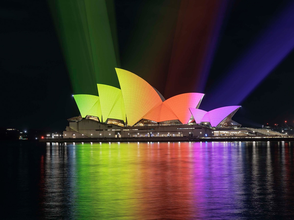 Vivid sydney 2025 lights on