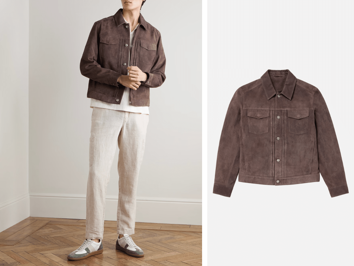 MR P. - Suede Jacket | Images: MR PORTER