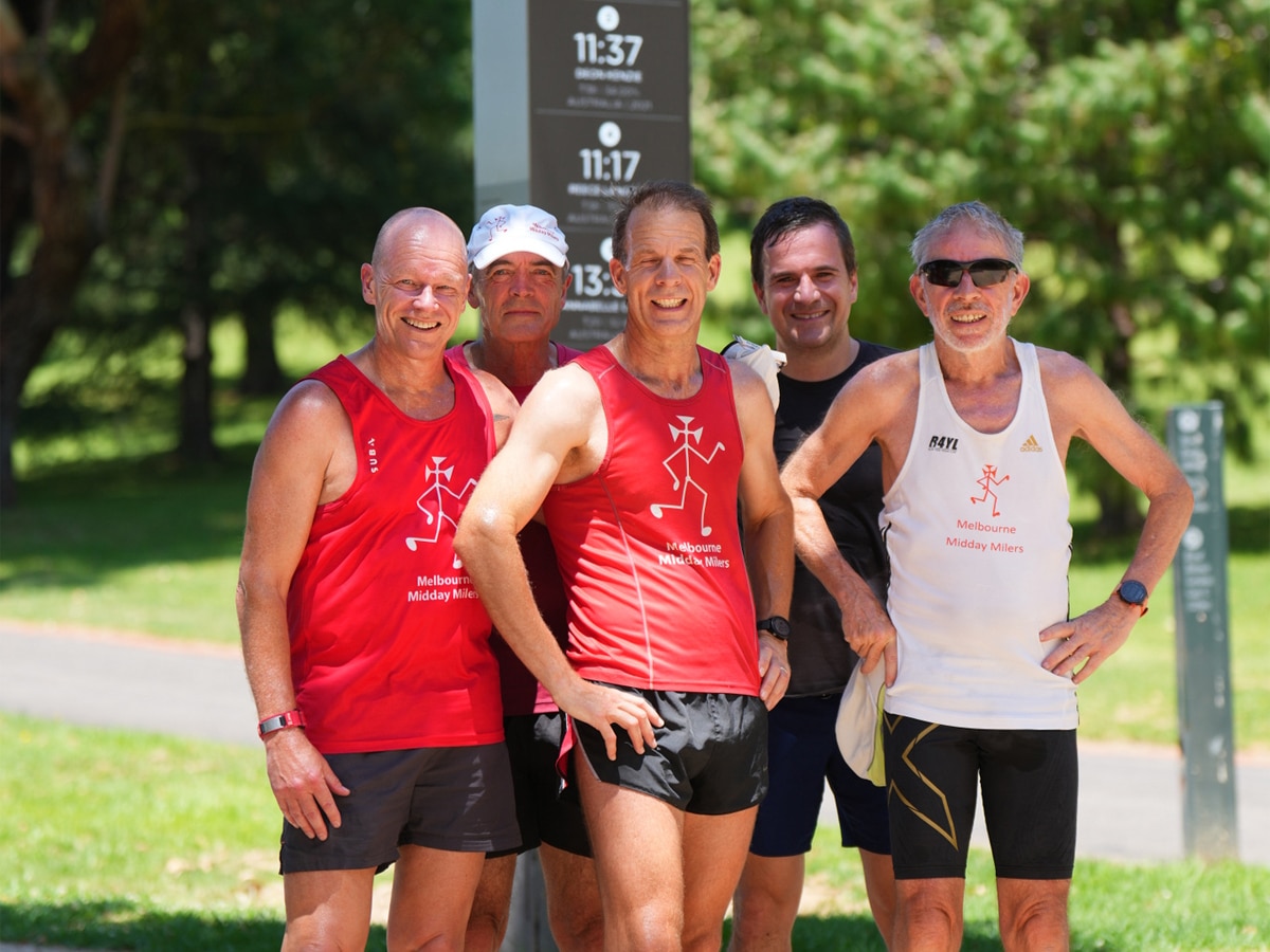 Melbourne Midday Milers is a run club better suited to experienced runners | Image: Melbourne Midday Milers