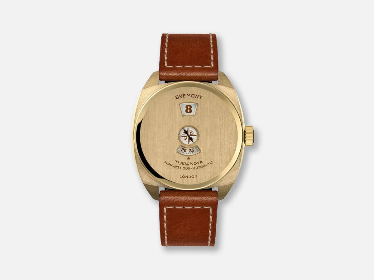 Bremont Terra Nova Jumping Hour Bronze | Image: Bremont