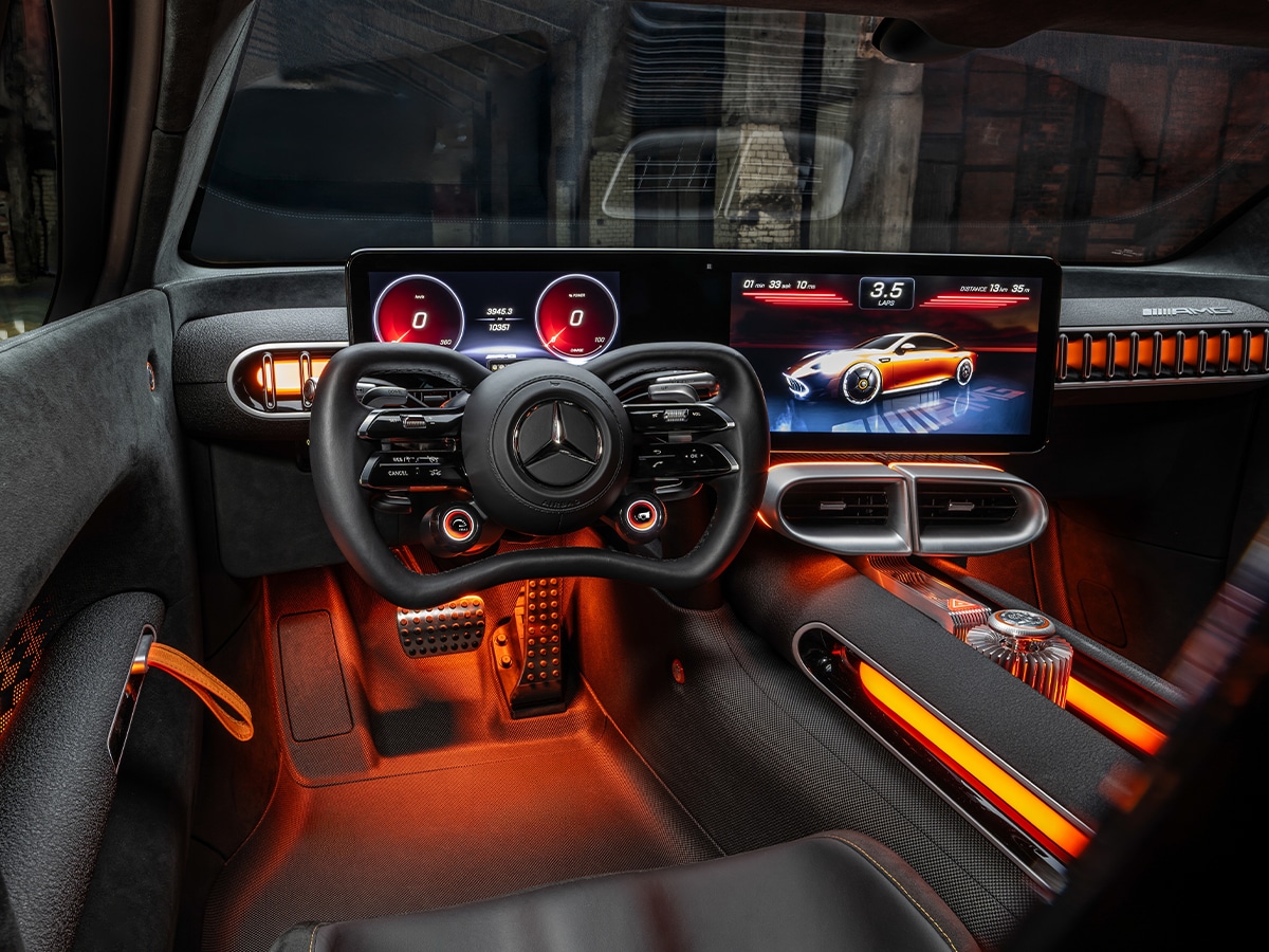 Concept amg gt xx interior