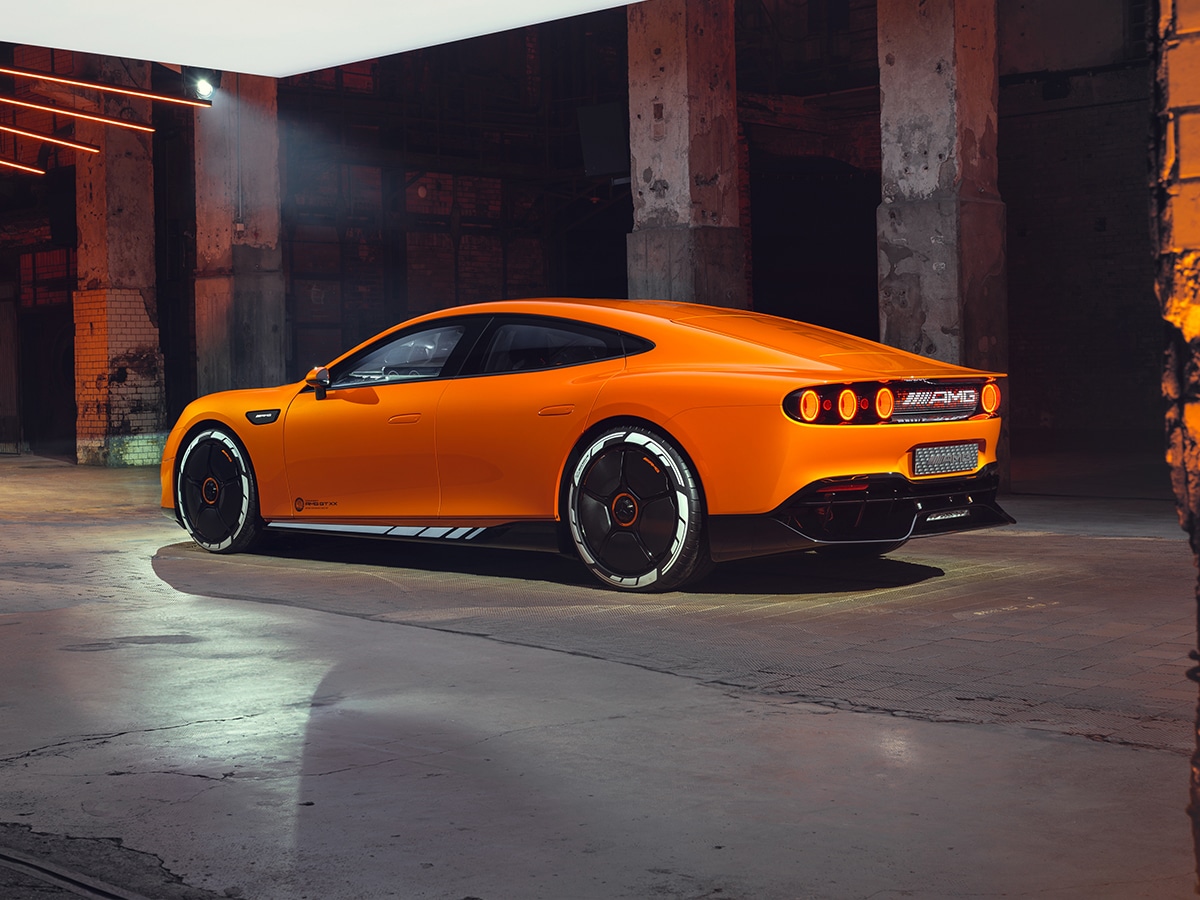 Concept amg gt xx rear three quarter 2