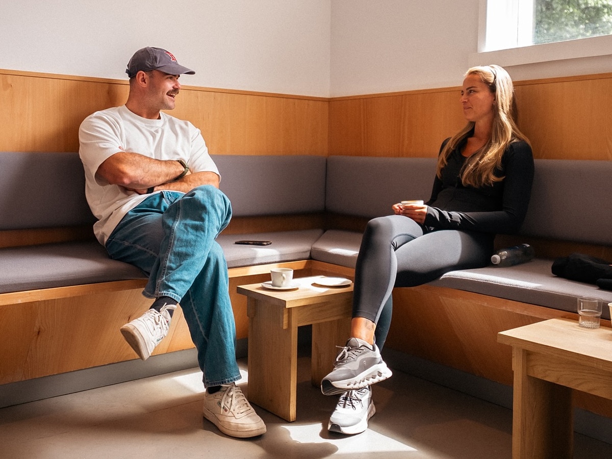 Keegan Hipgrave with professional boxer Skye Nicolson | Image: Keegan & Co.
