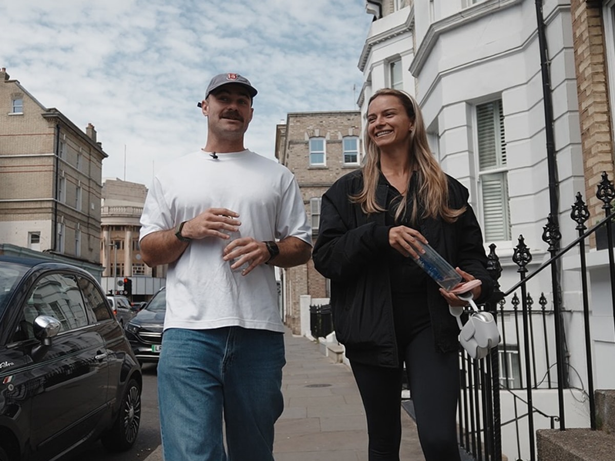 Keegan Hipgrave with professional boxer Skye Nicolson | Image: Keegan & Co.