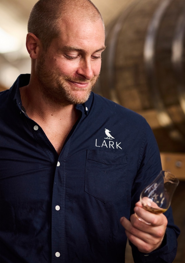 Lark Distilling Co. Master Distiller Chris Thomson | Image: Lark Distilling Co.